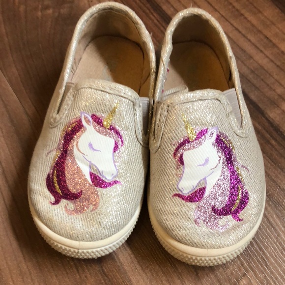 Toddler Girls' Cherubini Slip on Unicorn Sneakers main image 0